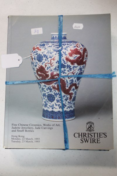 Quantity of Asian Art Auction Catalogues,: (qty)