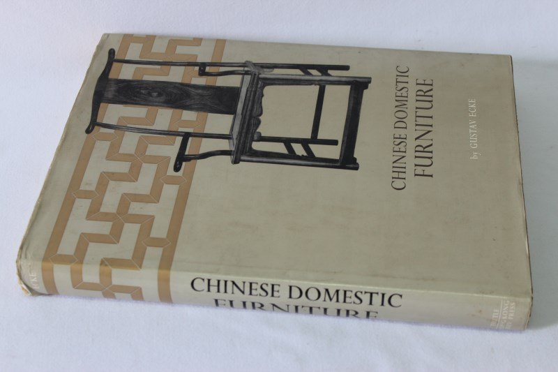 Reference Book on Chinese Furniture,: "Chinese Domestic Furniture", by Gustav Ecke