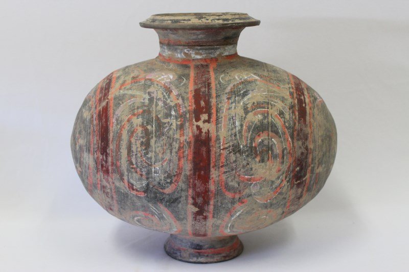 Chinese Pottery Vessel, (1 of 4)
