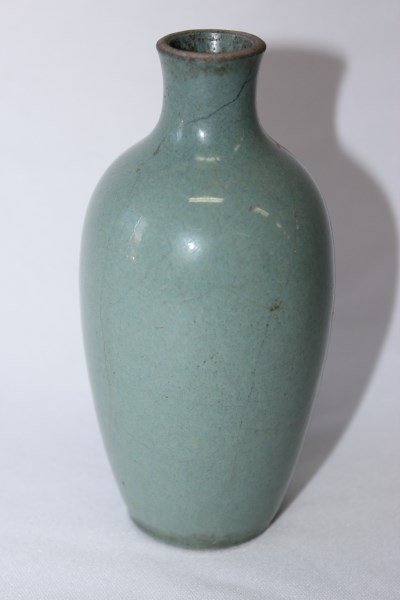 Wonderful Chinese Late Ming Porcelain Bottle Vase, (1 of 5)