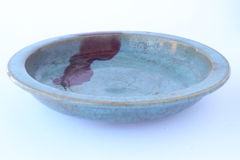 Chinese Pottery Dish, (1 of 4)