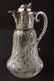 Victorian Sterling Silver Mounted Claret Jug,