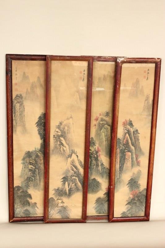Four Chinese Panels, (1 of 9)