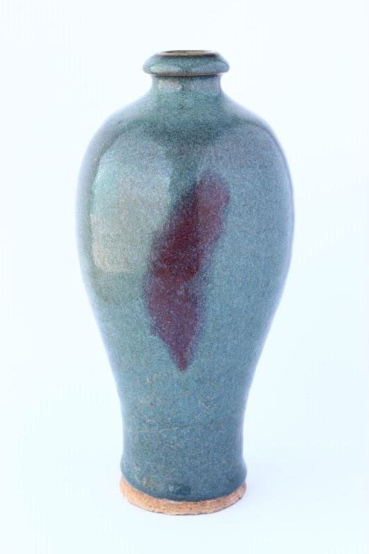 Chinese Jun Glaze Vase, (1 of 3)