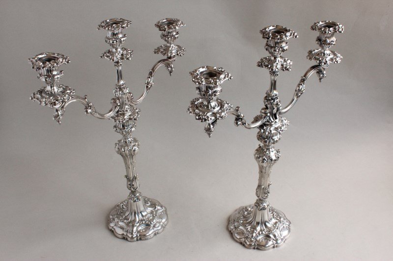 Magnificent Pair of 19th Century Elkington Silver (1 of 4)