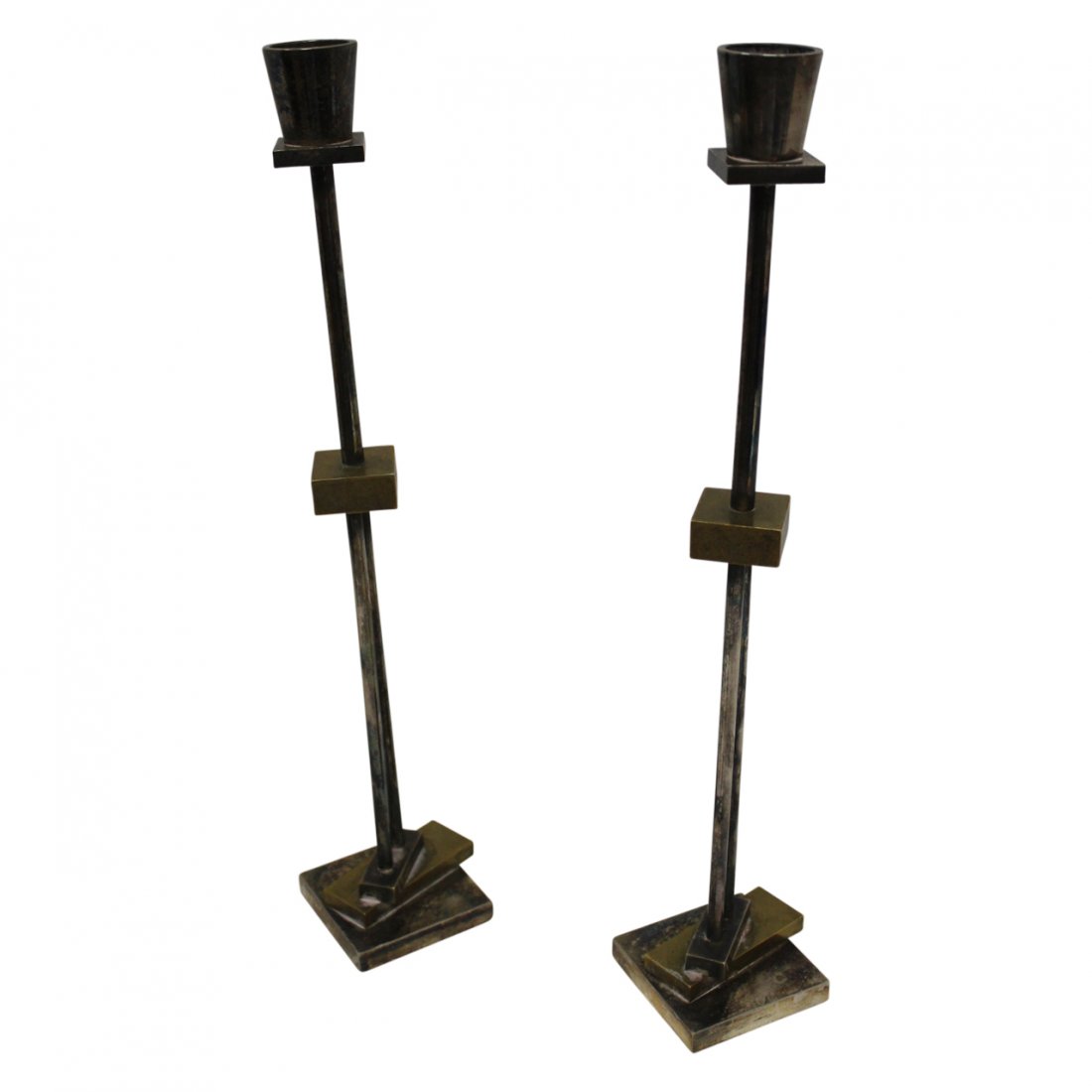 Ettore Sottsass Candlesticks mcm by Swid Powell: Ettore Sottsass candlesticks by Swid Powell