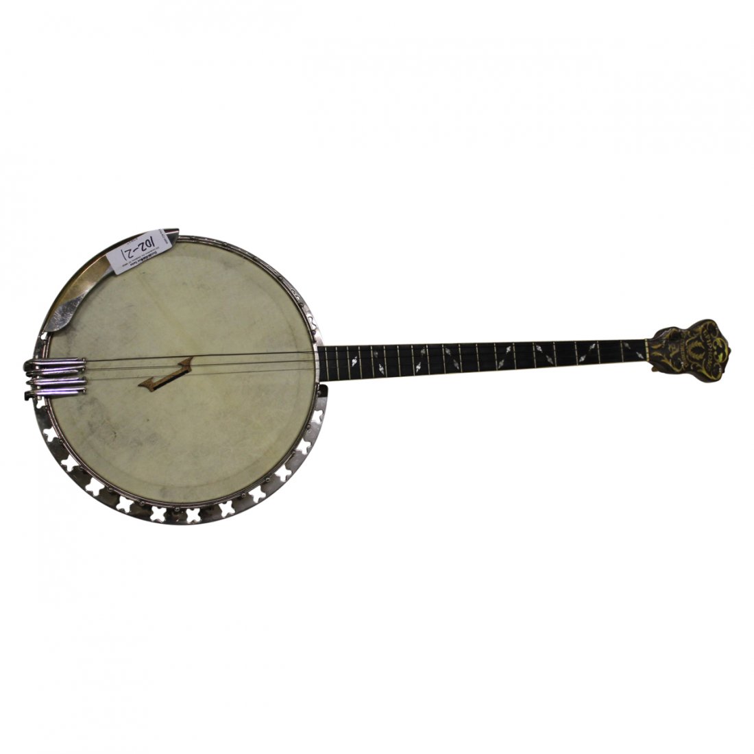 Epiphone New York Banjo: Banjo by Epiphone New York. "Recording". Measures 34" Long and 13 in diameter.