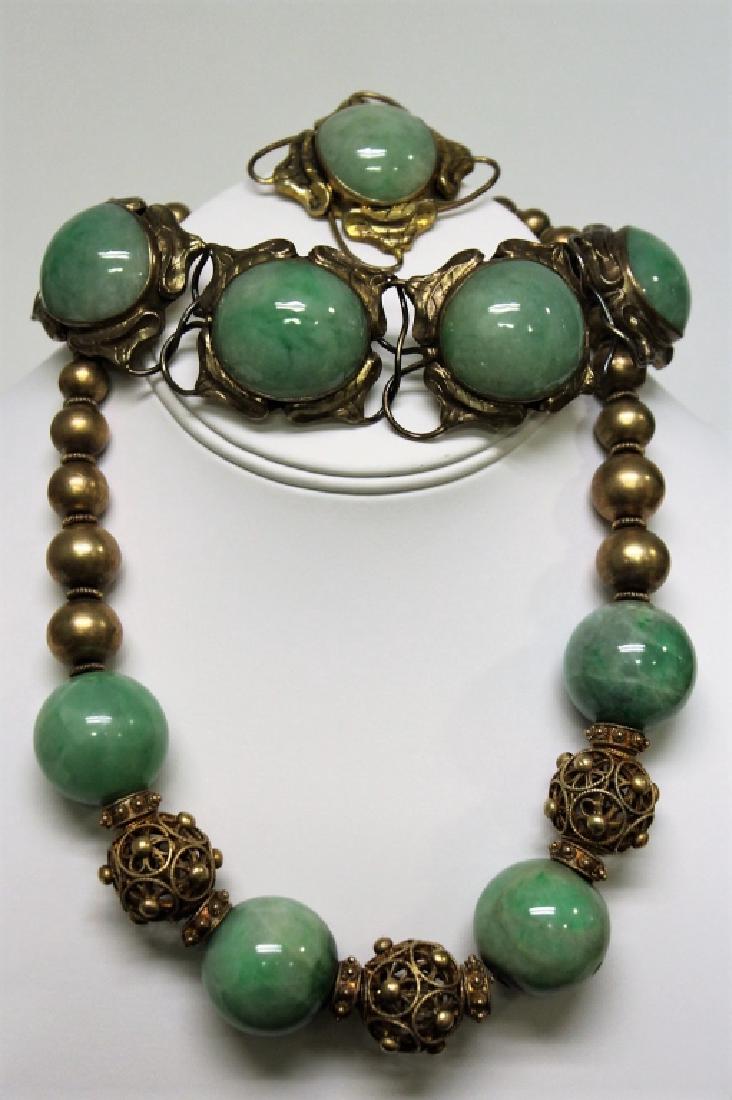 Antique Chinese Jade Parure (1 of 7)
