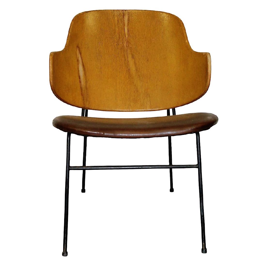 Kofad Larsen Penguin MCM Metal Frame Chair (1 of 4)