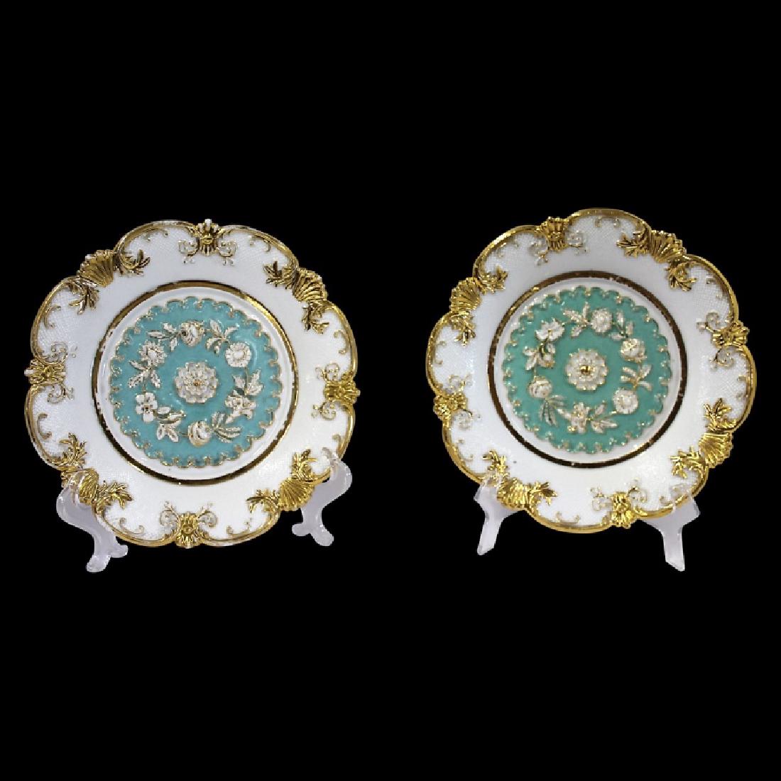 Pair of Meissen Baroque Style Plates (1 of 7)