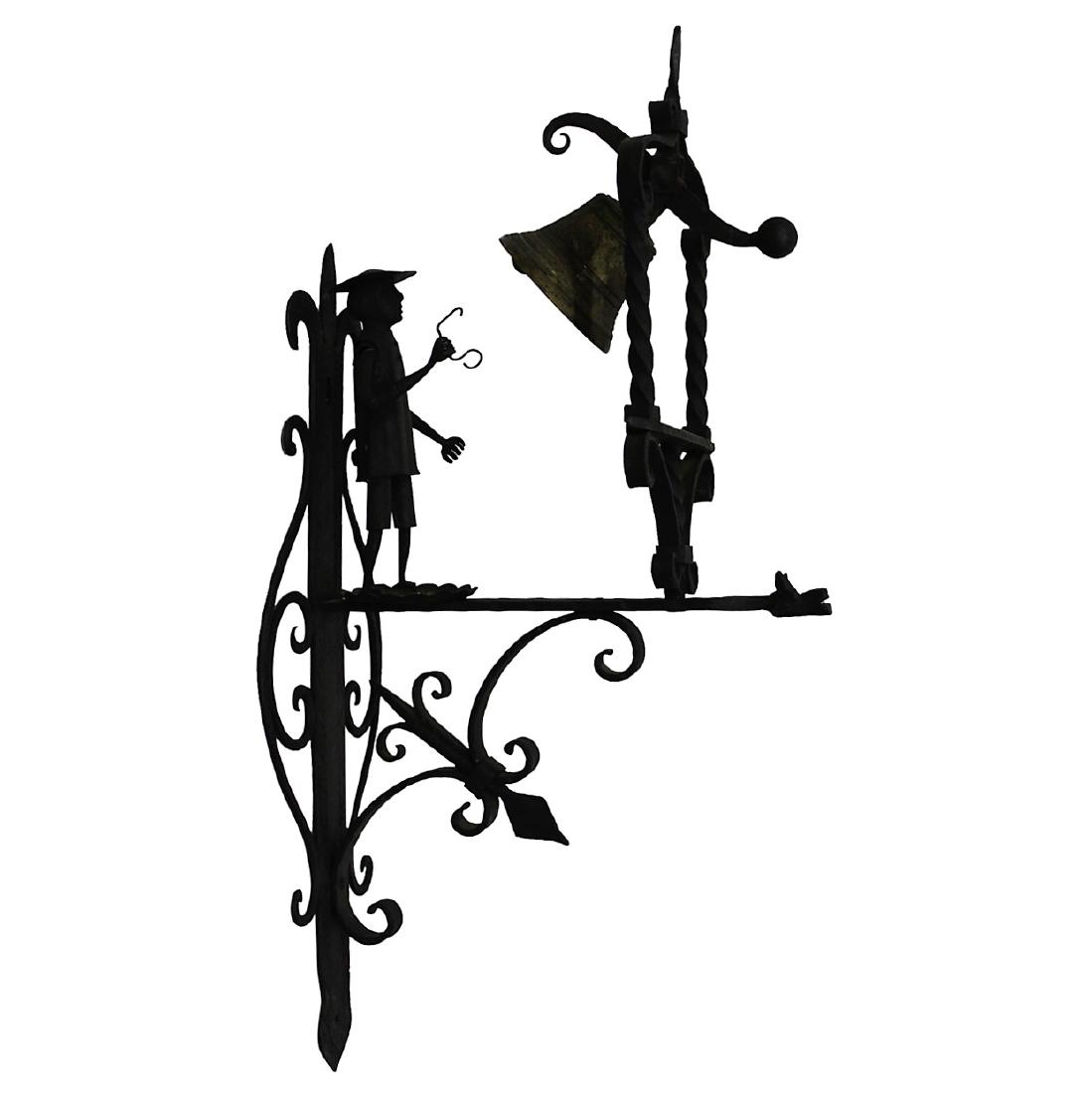 Black Smith Forged Gothic Bell (1 of 6)