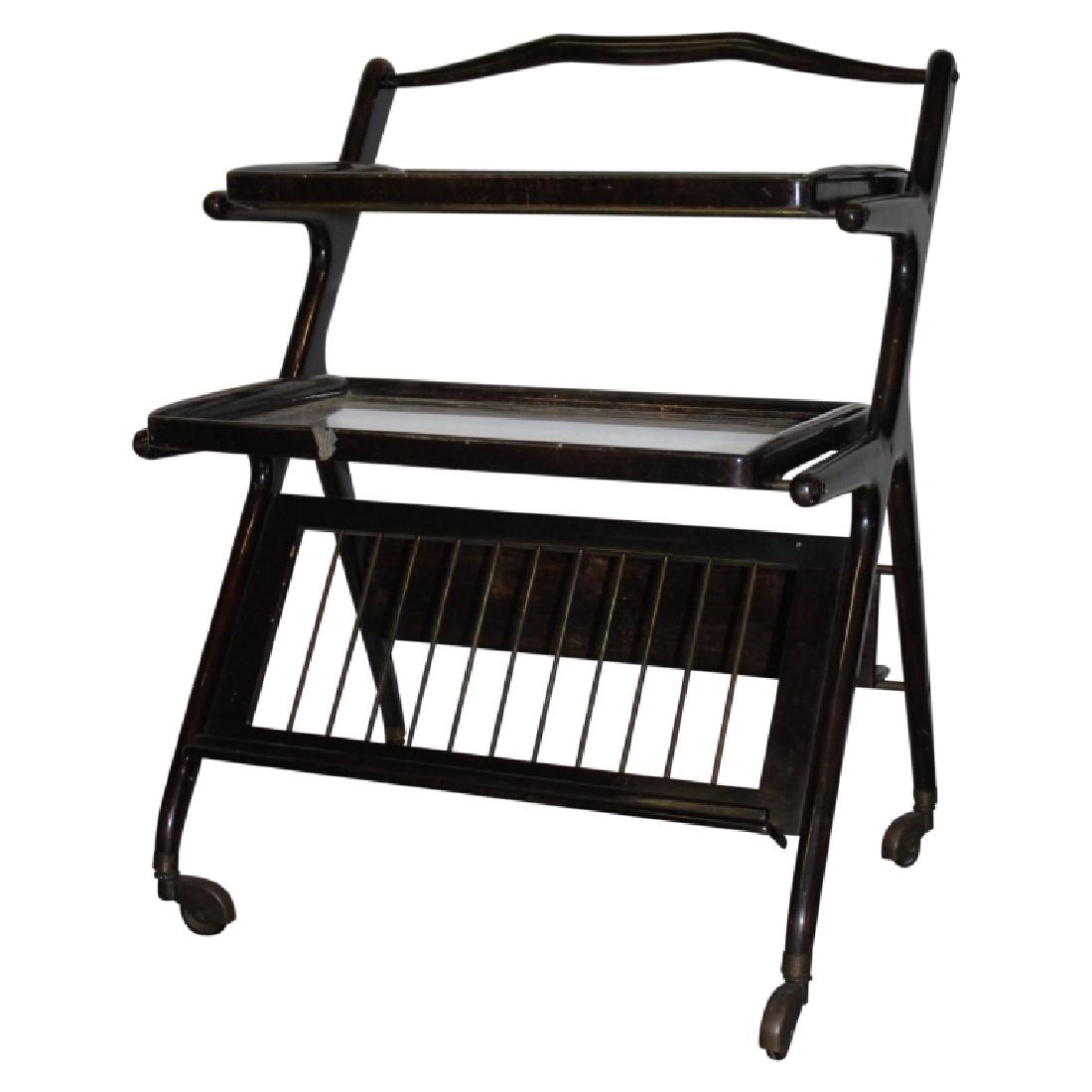 Antique 3-Tiered Serving Cart by Dunbar (1 of 4)