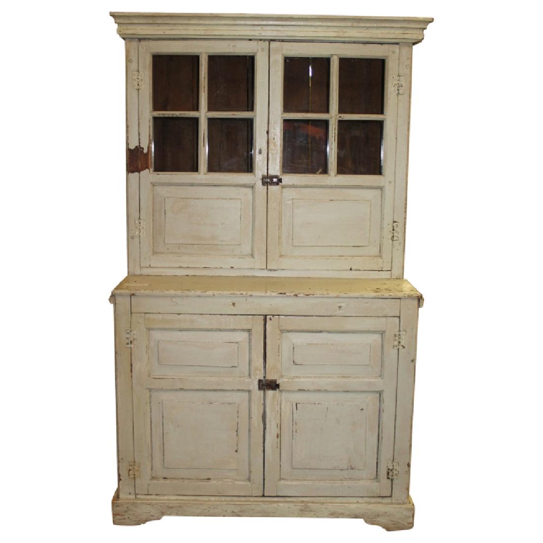 1830s Stepback Cupboard (1 of 3)