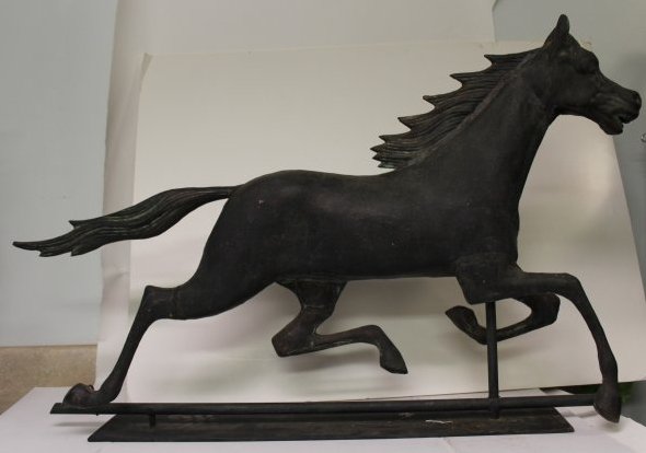 Horse Weather Vane on Metal Stand (1 of 2)