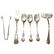 5 Sterling Silver Fancy Forks