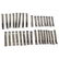 32 pcs. Sterling Silver Wallace Golden Aegean - 2