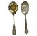 2 Large Sterling Silver Serving Spoons