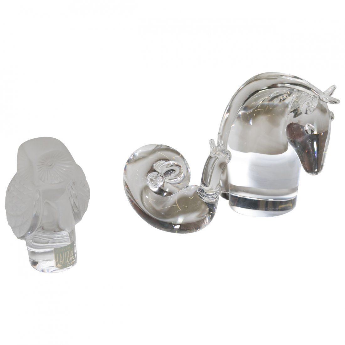 Steuben & Lalique Glass Animals (1 of 1)