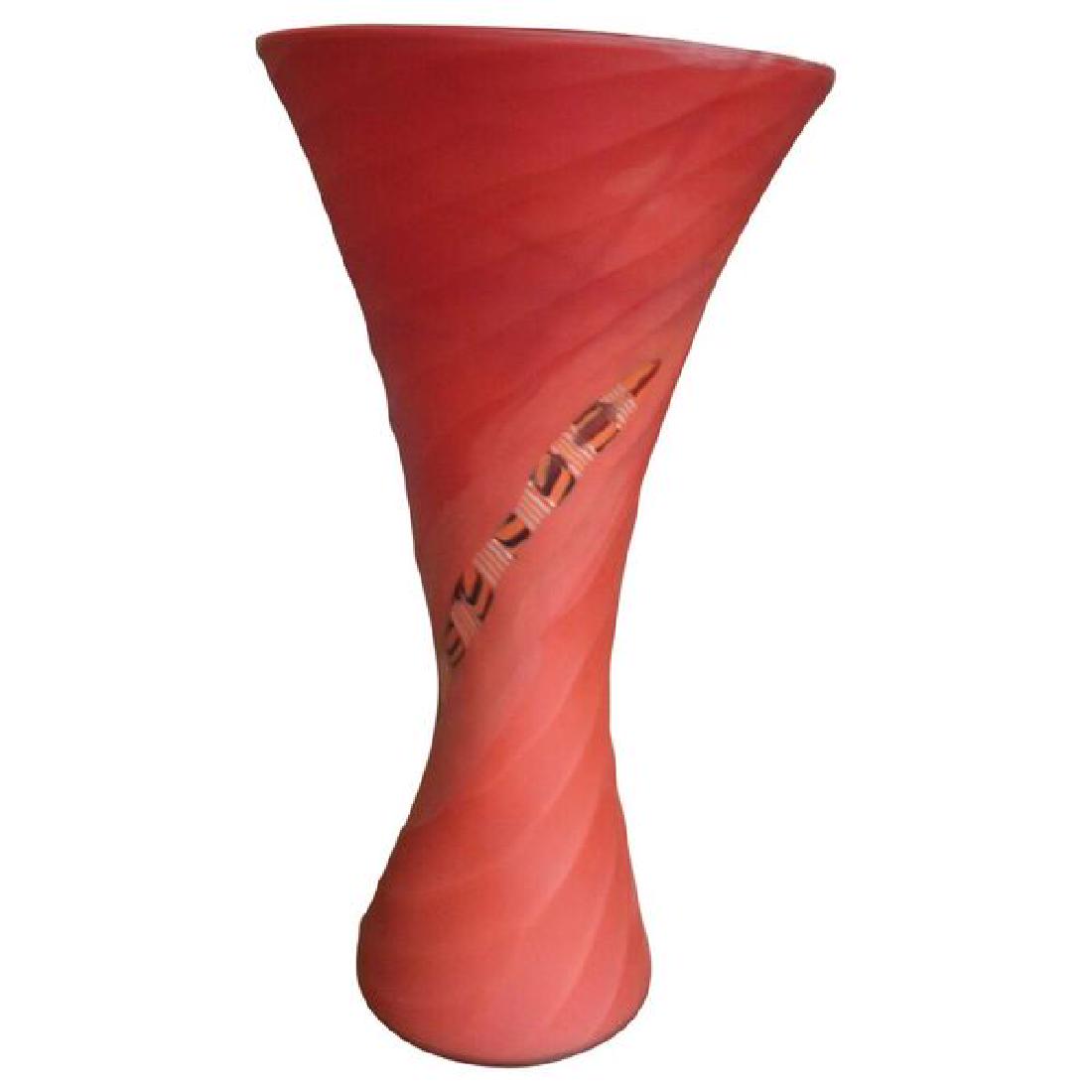 Art Glass Vase Signed Venini 2004 (1 of 2)