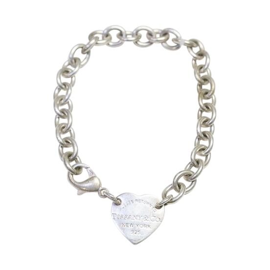 Tiffany Sterling Silver Charm Bracelet (1 of 1)