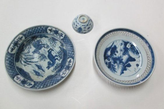 3 Pcs Antique Chinese Porcelain (1 of 10)