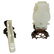 Pair of Celadon Jade Objects - 2