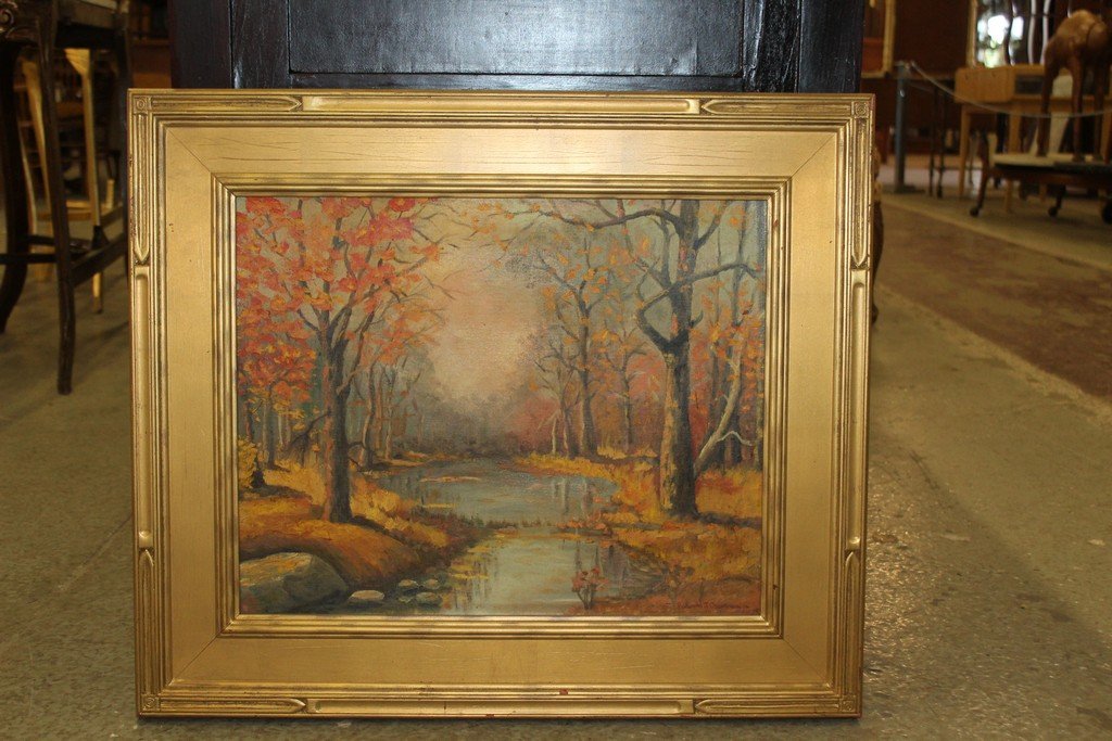 Oil on Board by Robert Emmett Owen (1 of 2)