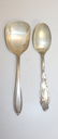 Large Sterling Silver Serving Spoons