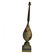 MCM Hand Painted Harlequin Lamp