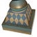 MCM Hand Painted Harlequin Lamp - 2