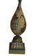 MCM Hand Painted Harlequin Lamp - 3