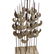 MCM Stone and Brass Lamp in the Manner of Bertoia - 2
