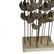 MCM Stone and Brass Lamp in the Manner of Bertoia - 3