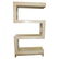 Tessellated Etagere by Marquis Collection Beverly Hills