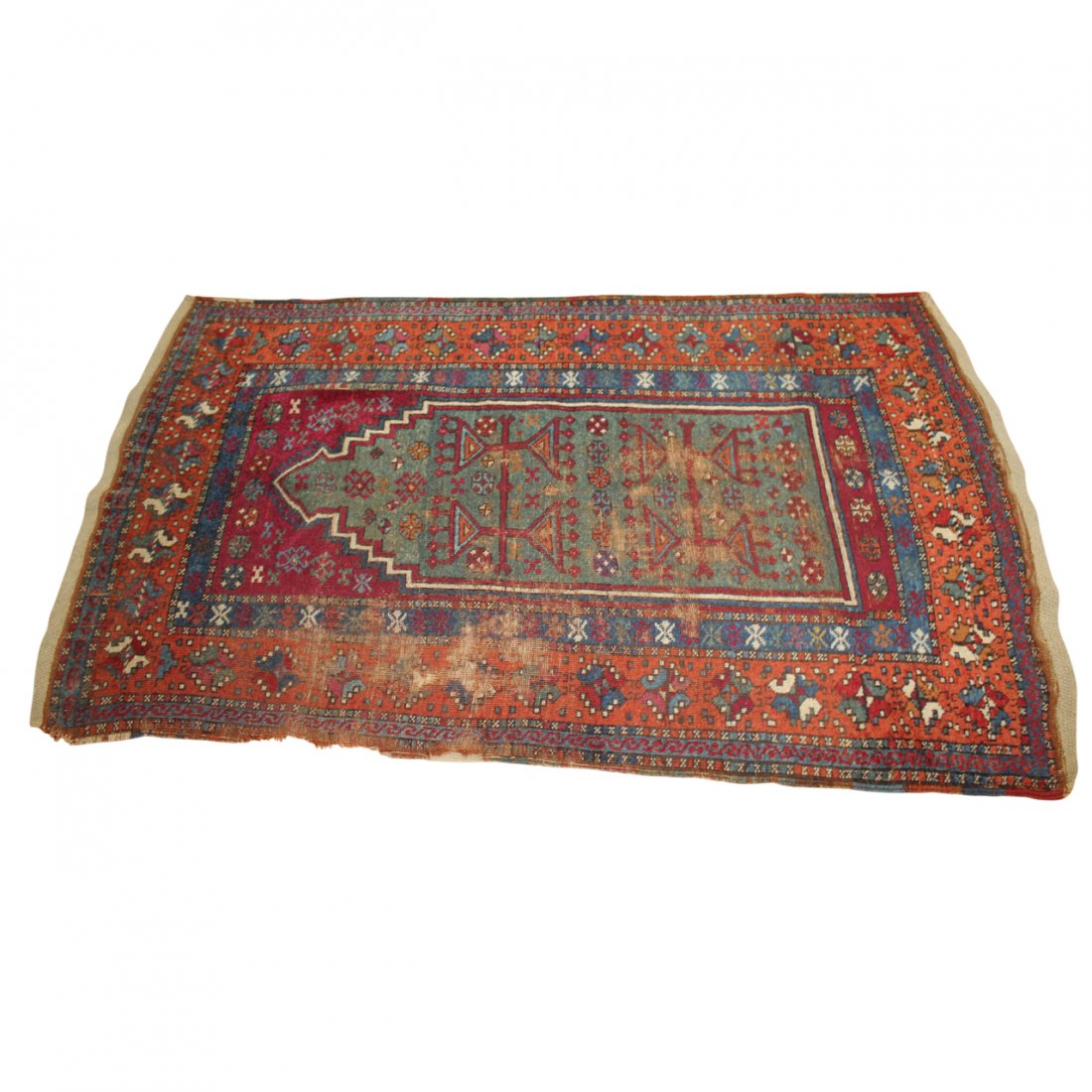 Antique Turkish Prayer Carpet (1 of 1)