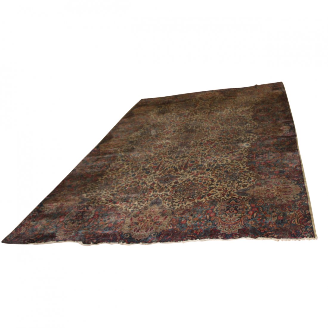 Antique Palace Persian Kirman Carpet (1 of 6)