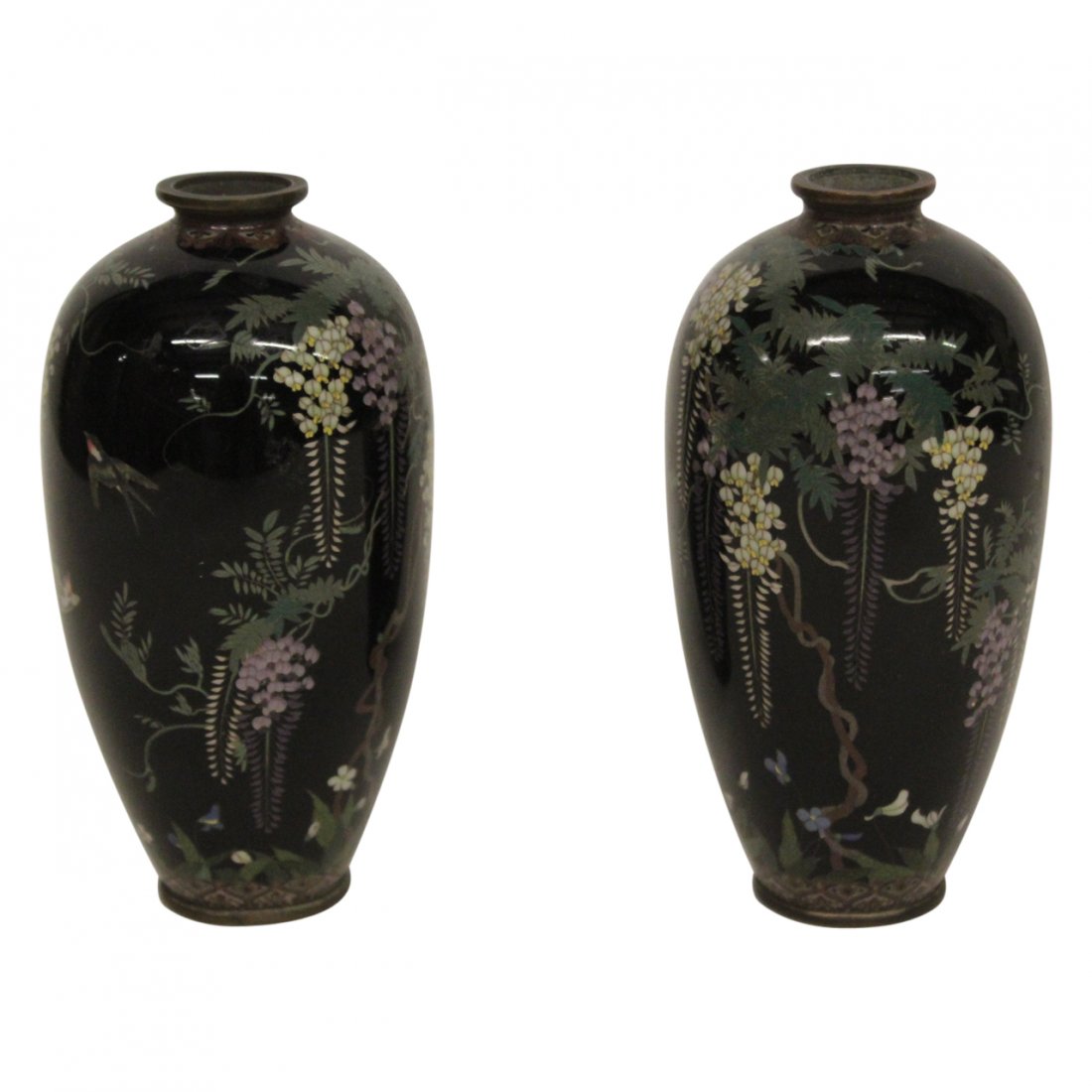 Pair Of Antique Japanese Cloisonne Vase Dec 02 2018 Dutch