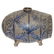 Stoneware Vessel Barrel Extensive Blue Decoeration