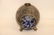 Stoneware Vessel Barrel Extensive Blue Decoeration - 2