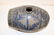 Stoneware Vessel Barrel Extensive Blue Decoeration - 4