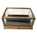 Fine Antique Bronze and Glass Casket