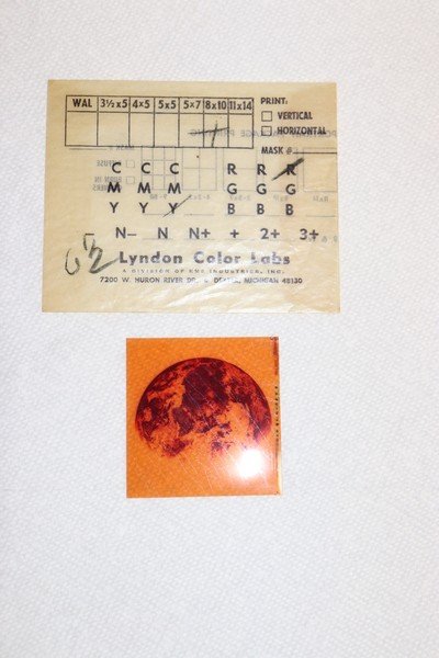 Apollo 11 Negatives / Transparency (1 of 4)