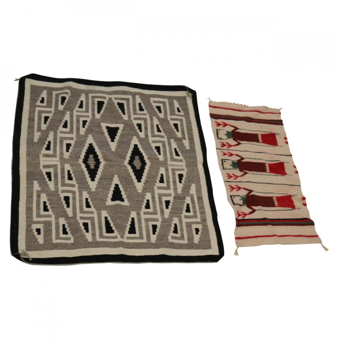 Two Handmade Native American Rugs (1 of 1)