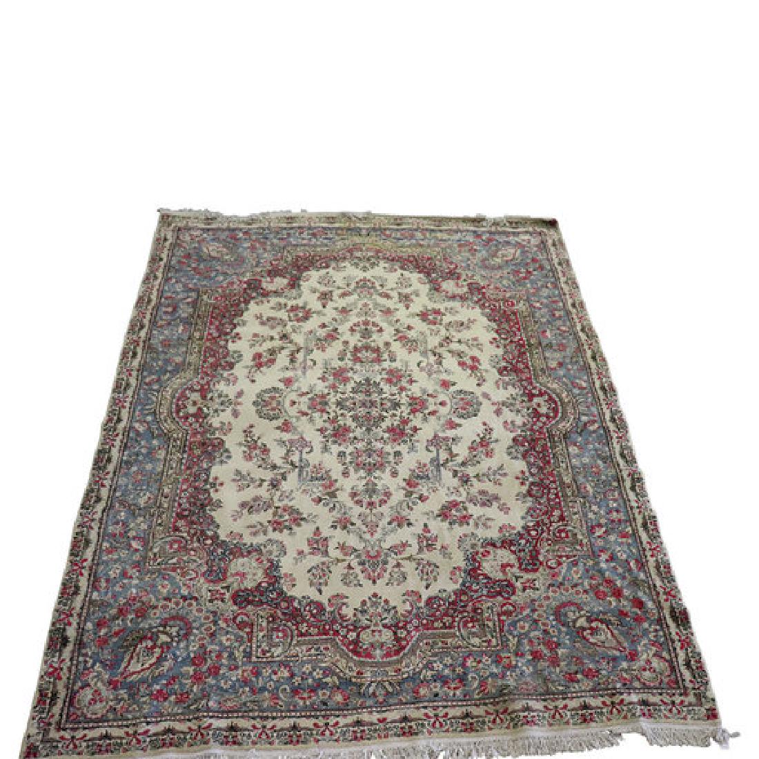 Antique Persian Kerman Rug: Antique Persian Kerman rug, Persia, 20th century. Measuing 9 x 12 feet. Very good Condition