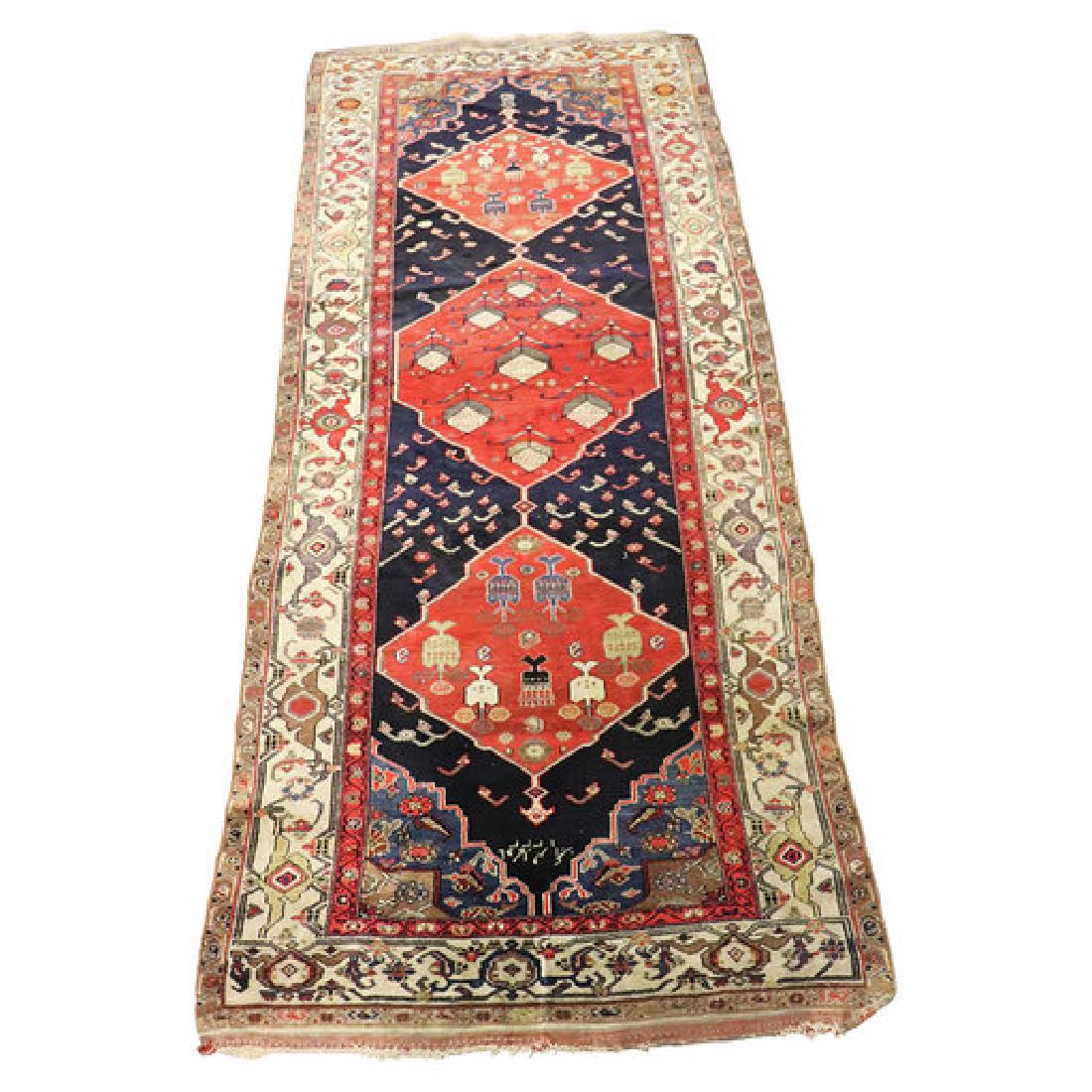 Fine Antique Persian Runner Hamadan (1 of 6)