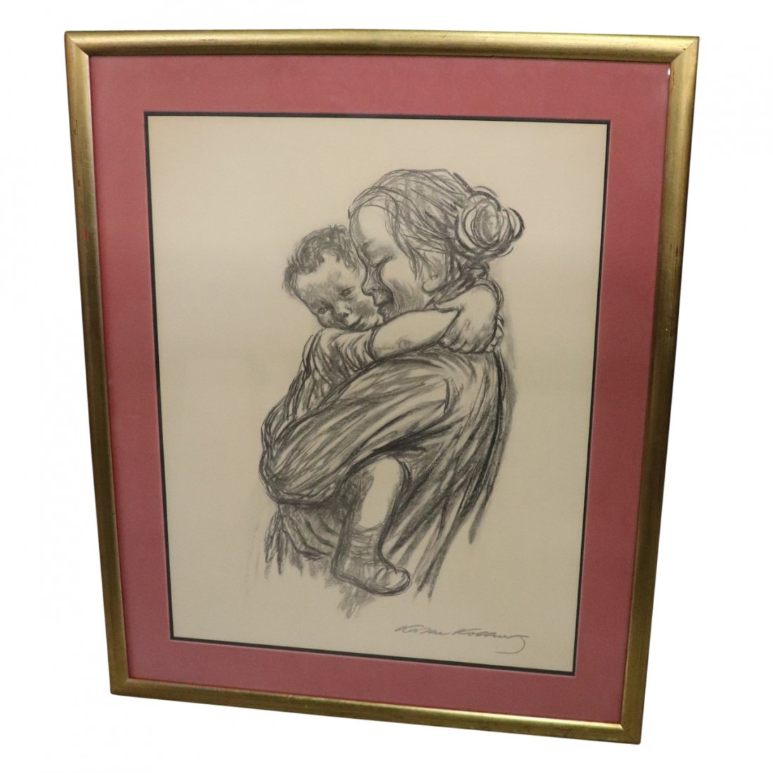 Print by Käthe Schmidt Kollwitz  (1867 - 1945) (1 of 4)