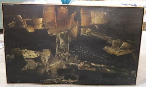 PAINTING SIGNED GARCIA PONCE: Signed Fernando García Ponce studied architecture in the UNAM and painting in the workshop of the Valencian Enrique Climent. It realized its first individual exhibition in the Gallery of Mexican Art