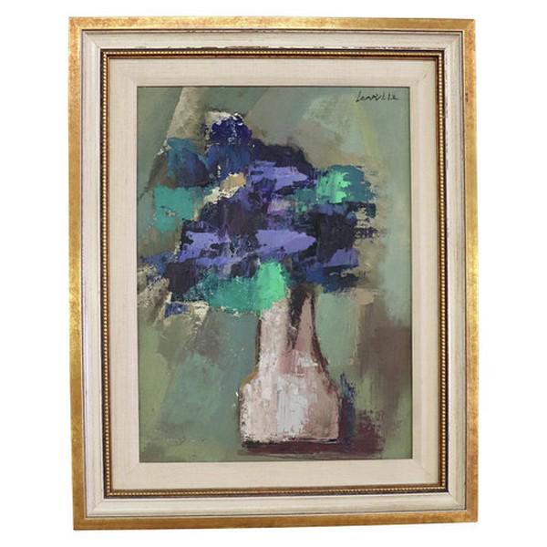 Painting By Joy Laville: Painting signed Joy Laville is active/lives in United Kingdom, Mexico. Joy Laville is known for painting and sculpture.Joy Laville (British/Mexican, born 1923) "Born on the Isle of Wight in 1923, Joy