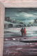 Pair of Mid Century Modern Oil Paintings. Illegible. - 6