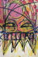 Mixed media painting by Wayne cunningham. Measuring: 22 - 10